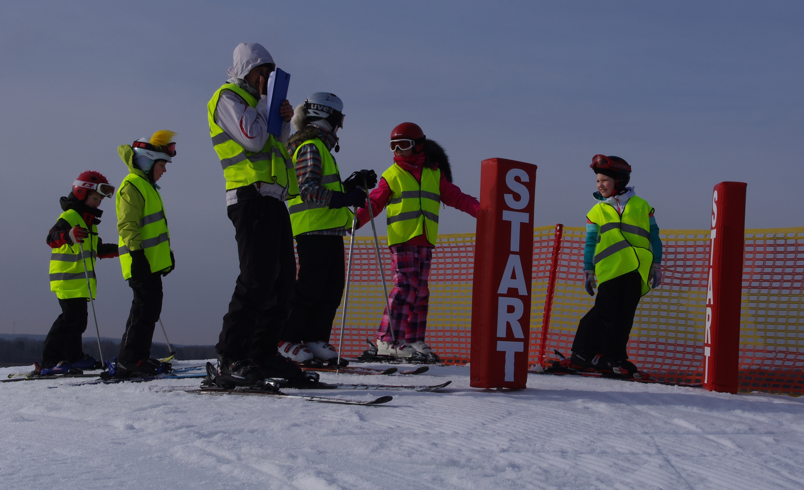 Na starcie zawodów Rybno 2014