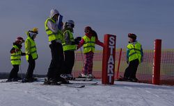 Na starcie zawodów Rybno 2014